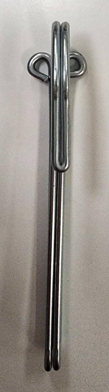 Two prong metal curtain hook 2071 (-8mm offset)
