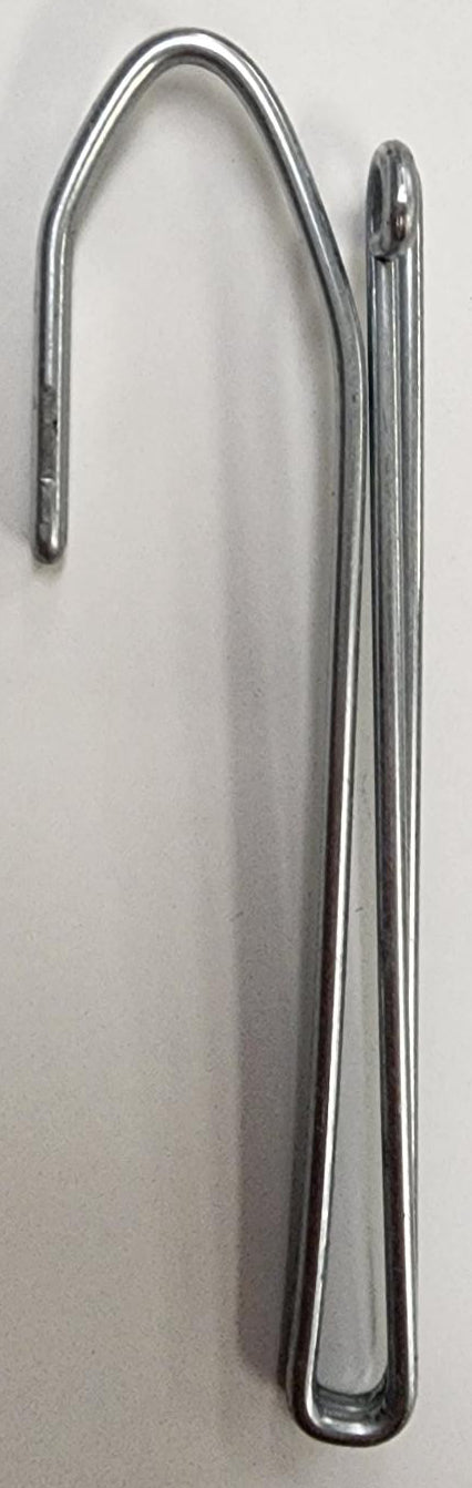 Two prong metal curtain hook 2071 (-8mm offset)