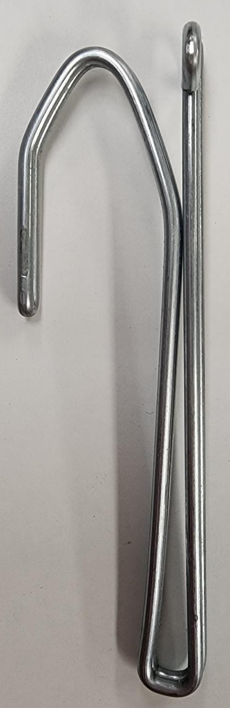 Two prong metal curtain hook 2072 (0mm offset)