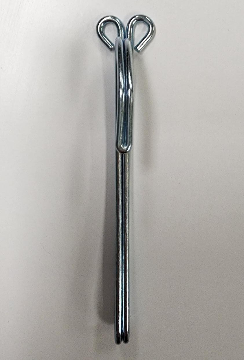 Two prong heavy duty metal curtain hook 4073 (13mm offset)