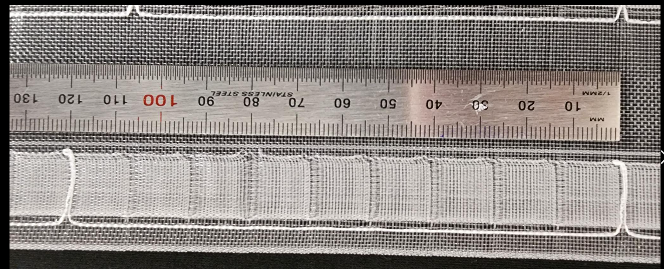 Clear Wavefold Curtain Header Tape