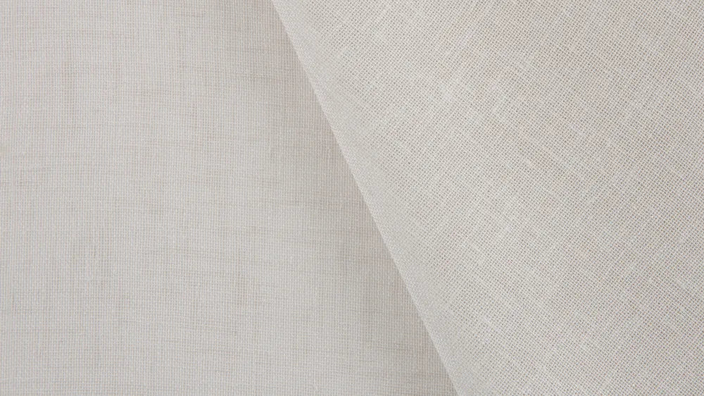 Nettex Bali Linen-Look Sheer Curtain Fabric, 330cm wide Polyester 1 metre