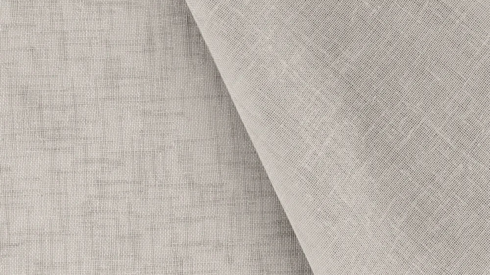Nettex Bali Linen-Look Sheer Curtain Fabric, 330cm wide Polyester 1 metre