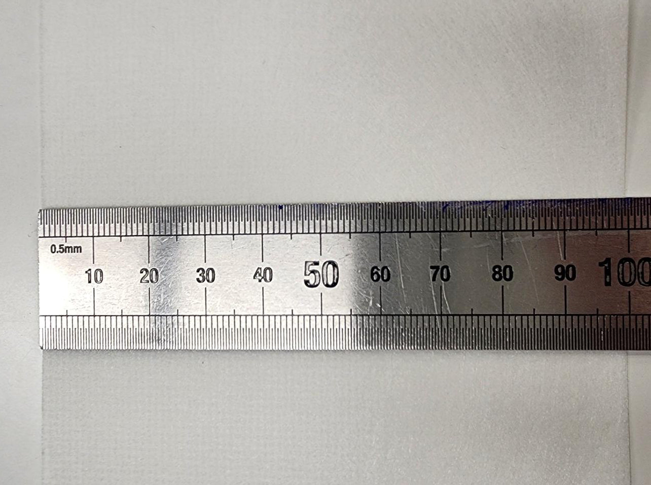 Pleated curtain header tape 100mm non woven heavy duty