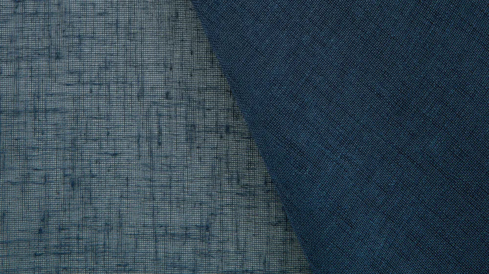 Nettex Bali Linen-Look Sheer Curtain Fabric, 330cm wide Polyester 1 metre