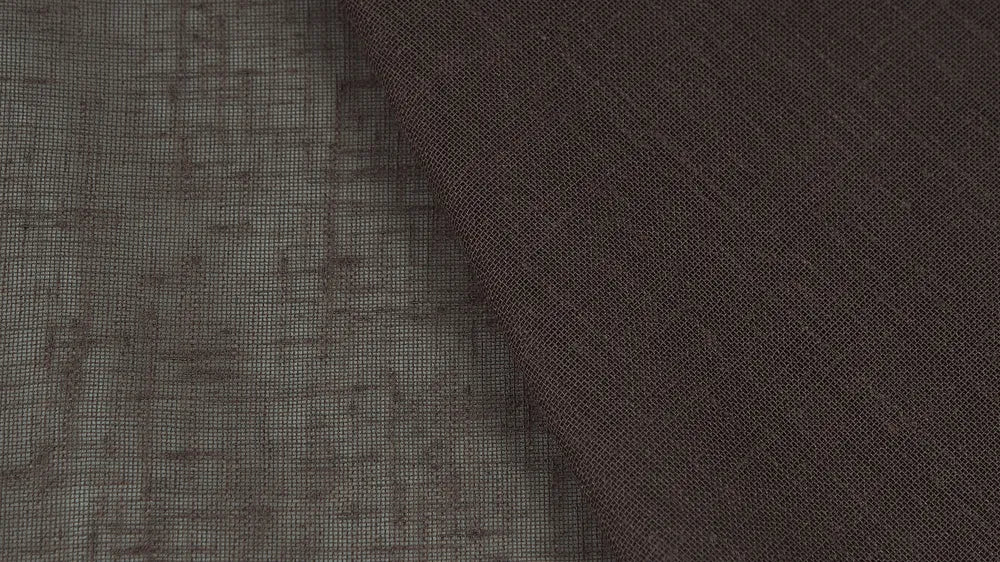 Nettex Bali Linen-Look Sheer Curtain Fabric, 330cm wide Polyester 1 metre