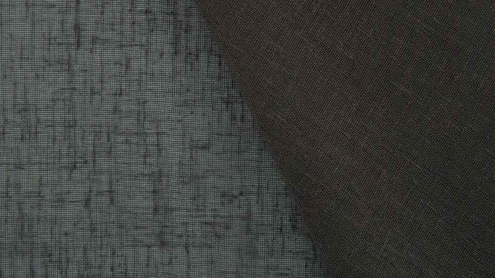 Nettex Bali Linen-Look Sheer Curtain Fabric, 330cm wide Polyester 1 metre