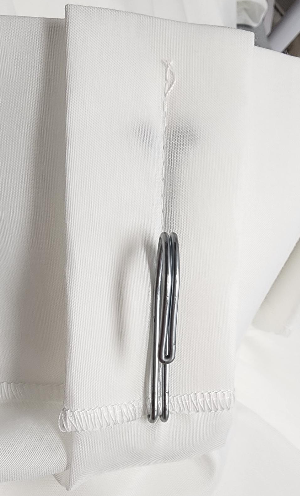 Two prong metal curtain hook 2072 (0mm offset)