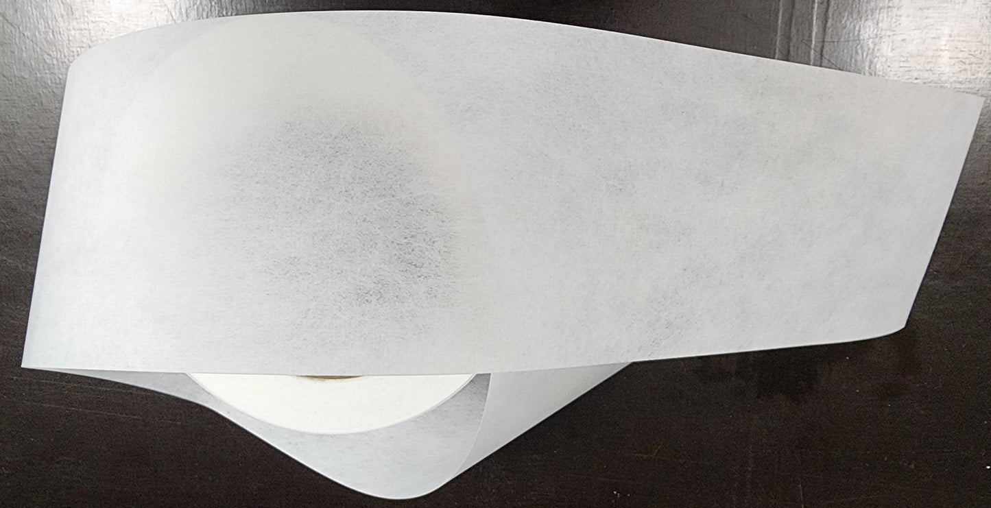 Pleated curtain header tape 100mm non woven light duty