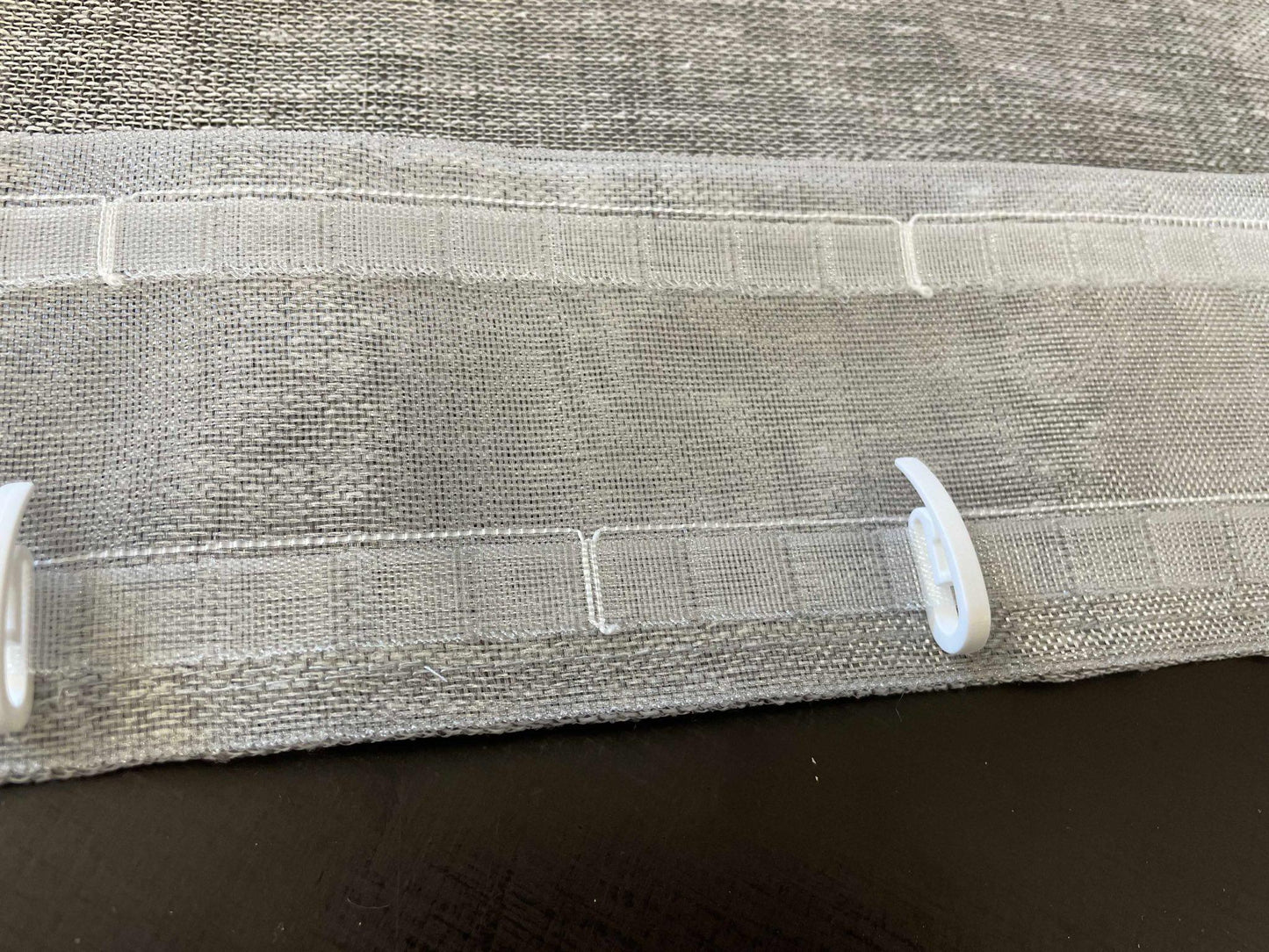Clear Wavefold Curtain Header Tape
