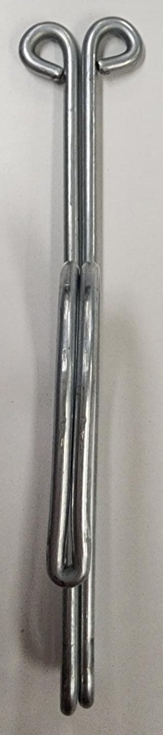 Two prong metal curtain hook 2074 (25mm offset)