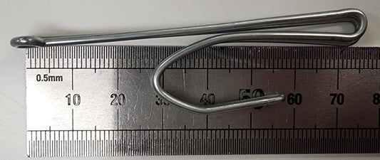 Two prong metal curtain hook 2074 (25mm offset)