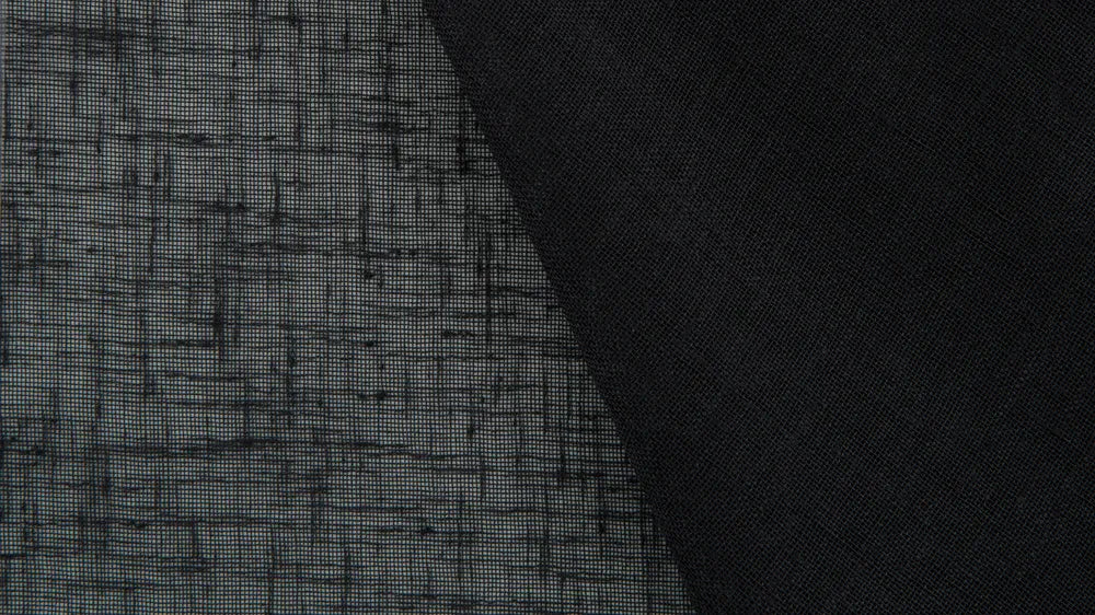 Nettex Bali Linen-Look Sheer Curtain Fabric, 330cm wide Polyester 1 metre