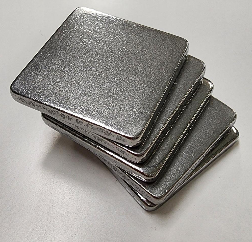 Stainless steel curtain weight square 24mm